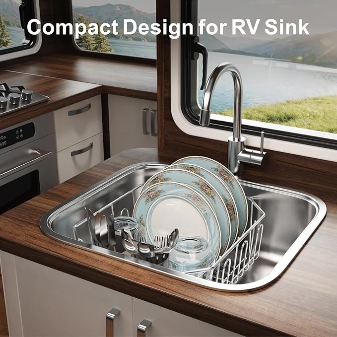 iSPECLE Small in Sink Dish Drying Rack - Image 6