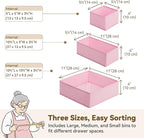 GRANNY SAYS Drawer Organizer Clothes, 12 Pack Dresser Organizer Bins - Image 2