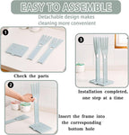 Kitchen Gloves Holder Mitten Dryer Reusable Plastic Dish Washing Rack Sink - Image 3