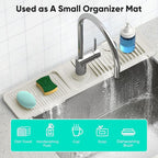 24'' Faucet Mat for Kitchen Sink Faucet Mat Kitchen Sink Splash Guard Silicone - Image 7