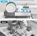 Dish Drying Rack, 304 Stainless Steel Dish Drainer - Image 8