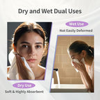 Disposable Face Towels, Biodegradable Soft & Skin Friendly Face Towelettes - Image 4