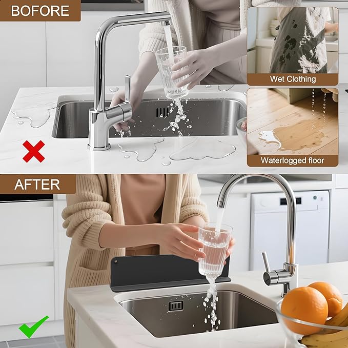 Silicone Sink Splash Guard, Sink Splash Guard - Image 6