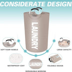StorageRight 115L Large Laundry Basket, Laundry Hamper, Dirty Clothes Hamper - Image 3