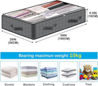 2 Pack Under Bed Storage, 90L Collapsible Closet Containers Organizers and - Image 3