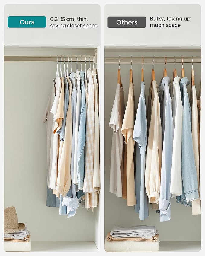 SONGMICS Clothes Hangers, Space-Saving - Image 7