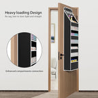 Univivi 5-Shelf Fabric Door Storage Over Door Hanging Organizer - Image 2