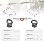NEATERIZE Ultra Heavy Duty Plastic Clothes Hangers - Image 5
