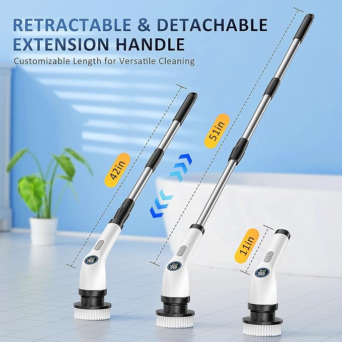 Electric Spin Scrubber Upgraded Battery - Image 4