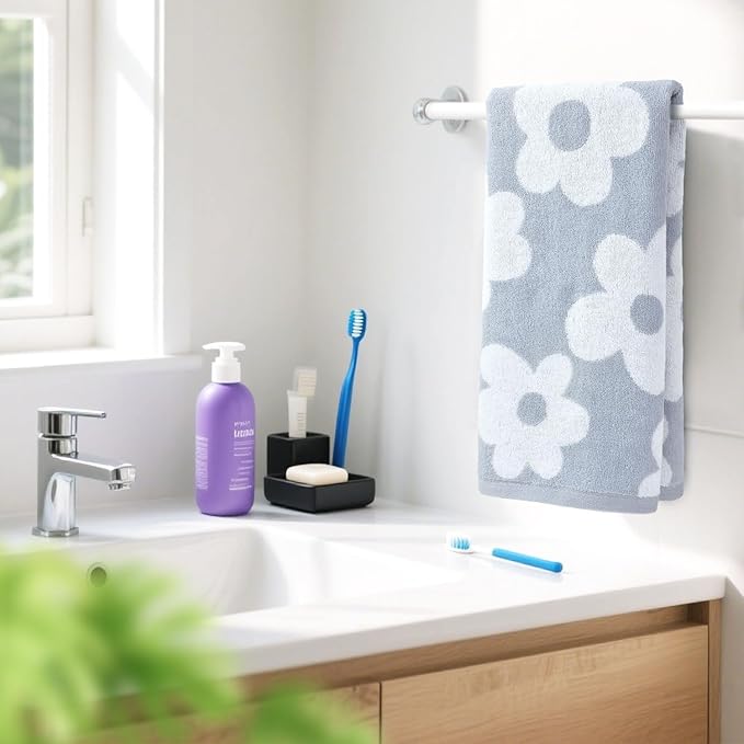 Jacquotha Floral Hand Towels for Bathroom - Image 4