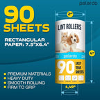 Lint Rollers 900 Sticky Sheets, 10 Spare Rollers, 10 Pack of Refills Only. Pet - Image 4