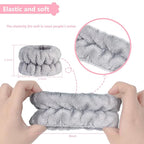 2pcs Wrist Bands for Washing Face, Microfiber Face Washing Wristbands, Arm - Image 3