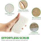 Biodegradable Natural Kitchen Sponge - Image 6