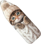 Nuxovilar Cute Kitten in Knitted Outfit Ironing Board Cover, This Cover Fits by Nuxovilar