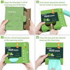 Biodegradable 8 Gallon Trash Bags, AYOTEE Garbage Bags 8 gallon, Compostable - Image 8