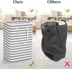 StorageRight Laundry Basket Hamper Large Collapsible Laundry Hamper - Image 7
