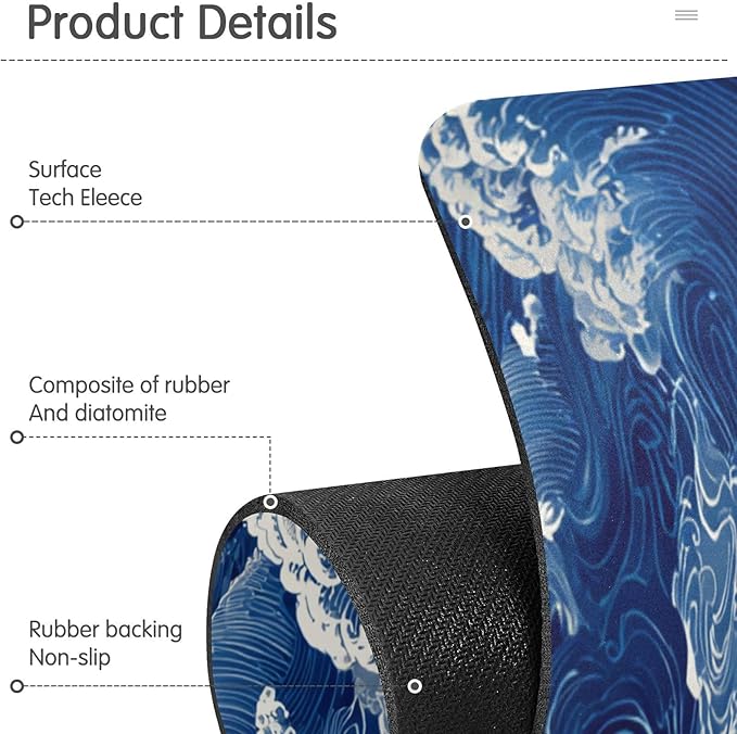 Kitchen Sink Splash Guard 1 PC 30 Inch Sink Faucet Mat Splash Guard - Image 3