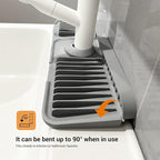 Faucet Mat for Kitchen Sink, Snap-On Design & 7°slope Fast Drain, Folding Sink - Image 3