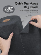 Fantasticlean Microfiber Cleaning Cloth Roll -675 Pack, Tear Away Microfiber - Image 2