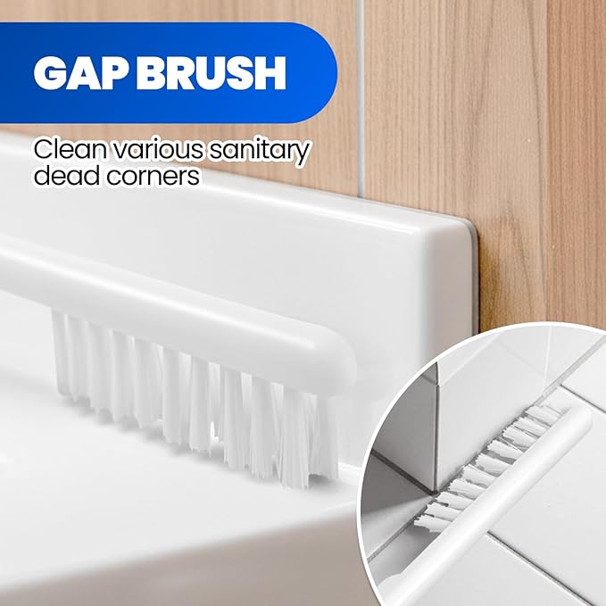 2 in 1 Toilet Brush and Plunger Set, Extended Handle Plunger, Toilet Bowl Brush - Image 5