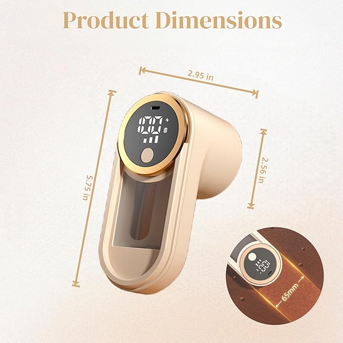 Rechargeable Fabric Shaver, Electric Lint Remover - Image 2