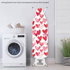 Love Red Heart Ironing Board Cover 15″x54″ Valentines Day Ironing Pad Covers - Image 3