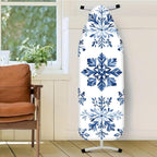 Nuxovilar Blue Snowflake Ironing Board Cover, 15 * 54inch, Fit Most Standard - Image 2