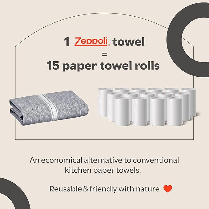 Zeppoli Classic Kitchen Towels - Image 6