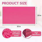4/8 Pcs Extra Large Microfiber Cleaning Cloths – 30x20 in Mop Towels - Image 3