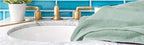 GLAMBURG Premium Cotton 4 Pack Bath Towel Set - Image 5