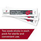 Dealmed 6" Cotton-Tipped Wood Applicators – 200 Sterile Cotton-Tipped - Image 4