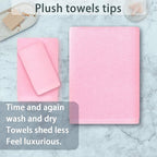 VOOVA & MOVAS Pink Towels for Bathroom - Image 4