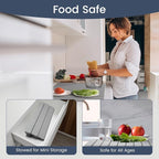 Meowoo Stone Drying Mat for Kitchen Counter, 15.7"x11.8" Foldable Diatomaceous - Image 6