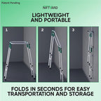 Adjustable & Foldable Leaf Bag Holder, - Image 5