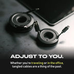 Side Winder Mini and Max Headphone, Earbud and Charging Cable Winder and - Image 7
