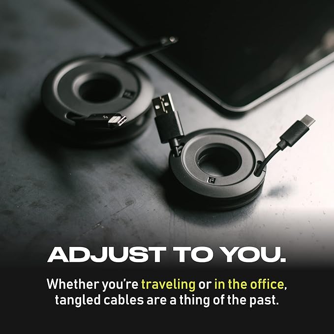 Side Winder Mini and Max Headphone, Earbud and Charging Cable Winder and - Image 6