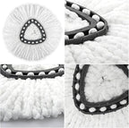 Spin Mop Head Replacement for O Ceda Mop Replace Head Triangle Mop Refills - Image 7