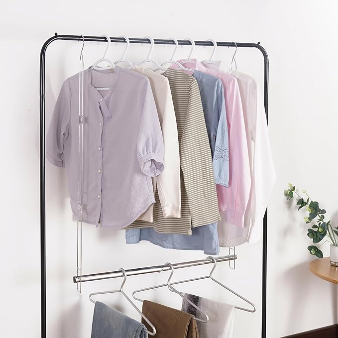 Hanging Closet Rod, 17-29In Adjustable Width and Up to 37In Height Adjustable - Image 7