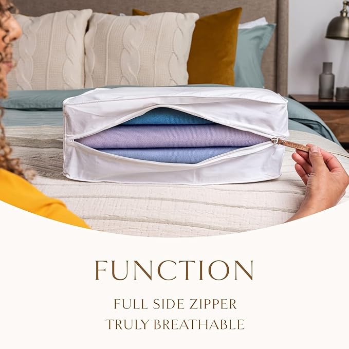 Hayden Hill Luxury Organic Cotton Sweater Storage Bag - Image 3