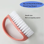 2 Pack Scrubbing Brushes for Cleaning, Heavy Duty Scrub Brush Nylon Stiff - Image 3