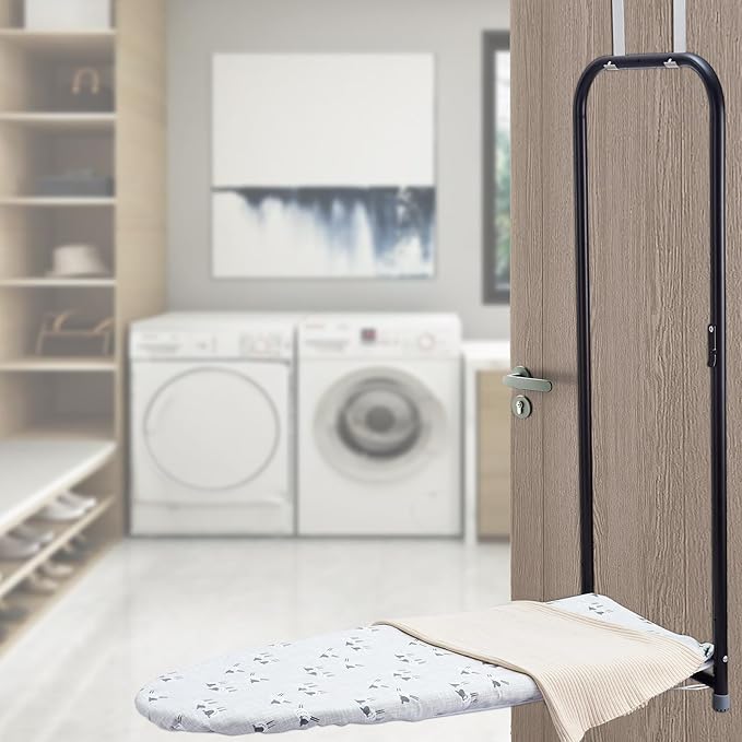 Seiritex Over The Door Ironing Board Cover 13 x 37 inch, Small Iron Board Cover - Image 2