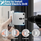 Door Reinforcement Lock Withstands 800lbs of Force - Image 3