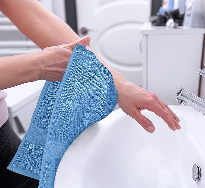 Utopia Towels 6 Pack Premium Hand Towels Set, 16 by 28 inches, 100% Ring Spun - Image 3