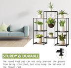 Metal Plant Stand Indoor Metal Plant Stands Outdoor Tiered Plant Shelf for Multiple Plants, 4 Tiers 8 Potted Plant Rack Holder Garden Shelves Flower Stand for Living Room Patio Corner (8 Tiers-B) - Image 3