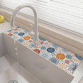 24" X 5.5" Kitchen Sink Splash Guard Faucet Mat Mandala Super Absorbent Fast by Unknown