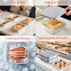 8x8 Aluminum Pans with Lids - Image 6