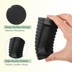 uxcell 2 Pcs Door Stoppers for Bottom of Door, 28mm/1.10 Inch Door Stops - Image 3