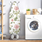 Floral Ironing Board Cover 17.7"x49", Standard Size Iron Board Covers - Image 7