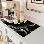 MCALK Marble Black Dish Drying Mat - Image 7