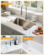Kitchen Sink Splash Guard 23" Silicone Water Guard - Image 6